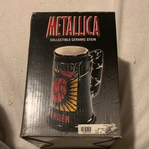 Metallica Collectible Ceramic Stein